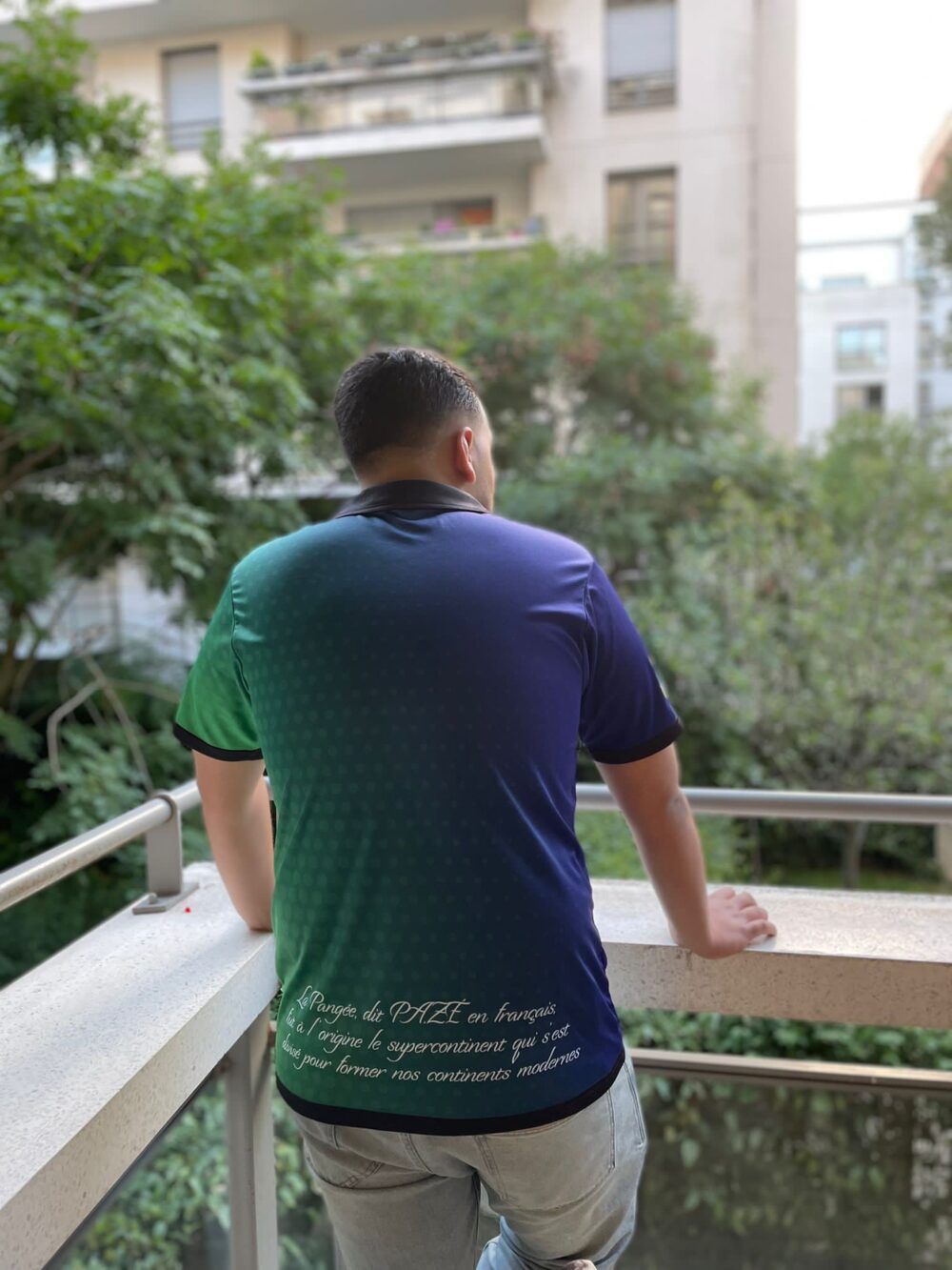 Maillot de football unisexe France-Algérie